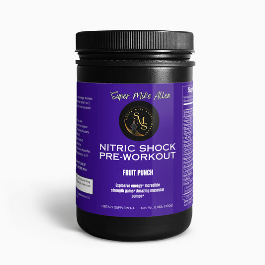 Super Nitric Shock Pre-Workout Powder (Fruit Punch)