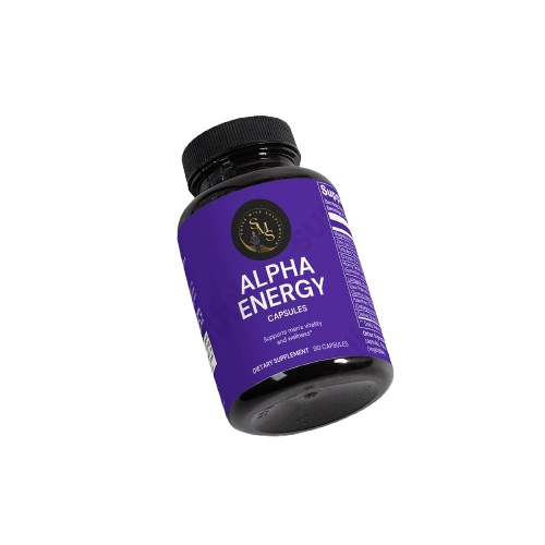 Alpha Energy Bottle at Angle