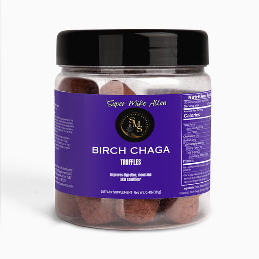 Birch Chaga truffles for Digestive health