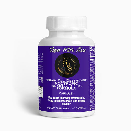 Brain Fog Destroyer Nootropic Brain and Focus formula