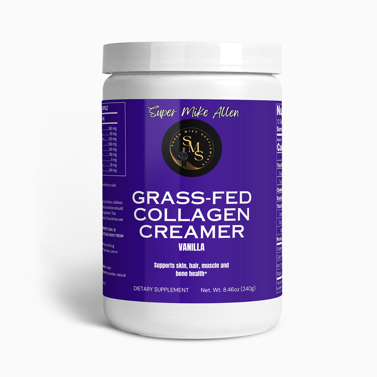 Grass-Fed Collagen Creamer Vanilla