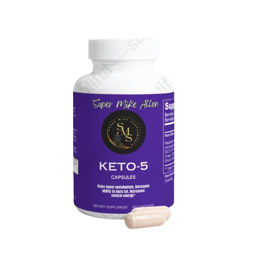 Keto 5 Bottle with Sample Capsule 